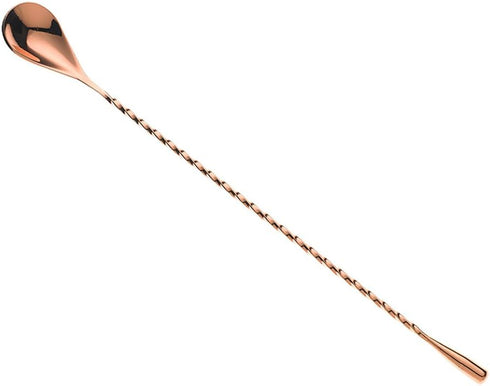 Barfly Teardrop Bar Spoon, End 11 13/16" (30 cm), Copper...