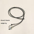 Pingyongchang Handmade Moon Heart Leather Anklet Cord Wrist Bracelet Adjustable Wax String Minimalist Waterproof Adjustable Foot Wrap Jewelry Insp...