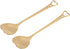 2Pcs Coffee Dessert Spoon, Heart Shaped Design Metal Stirring Spoon for Tea Dessert Drinks Ice Cream (Gold)...