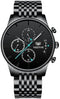 NEKTOM Watches for Men with Stainless Steel, Quartz Analog Watch with Date, Luxury Minimalist Dress Mens Watches, Chronograph Watch, 3ATM Waterpro...