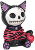 Black Mao Mao Cat Furry Bones Statue Display...