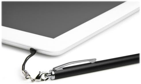 BoxWave Stylus Pen Compatible with iPad Mini 1st Gen - Slimline Capacitive Stylus, Slim Barrel, Rubber Tip Stylus Pen - Crimson Red...