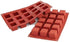 silikomart 26.105.00.0065 Cube-Shaped Silicone Mould, Brick, 29.5 x 17.5 x 1.5 cm...