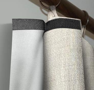 Hook 'n Loop Industrial Strength Black Sew-On Cloth Backed Roll (1" x 15ft Black)...
