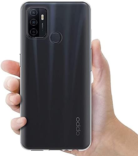 MaiJin Case for OPPO A53 / OPPO A52 / OPPO A33 (2020) / OPPO A53s (6.5 inch) Soft TPU Rubber Gel Bumper Transparent Back Cover...
