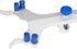 StonyLab Aluminum Double Burette Clamp, Adjustable Double Burette Clamp Buret Clamp Butterfly Style Spring Loaded Lab Accessory for Laboratory...