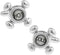 Faucet Hot Cold Plumber Pair Cufflinks in a Presentation Gift Box & Polishing Cloth...