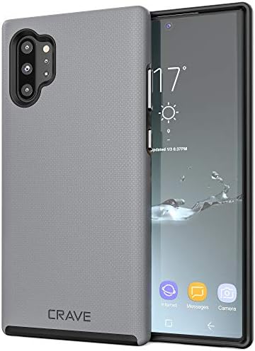 Crave Note 10+ Case, Dual Guard Protection Series Case for Samsung Galaxy Note 10 Plus - Slate...
