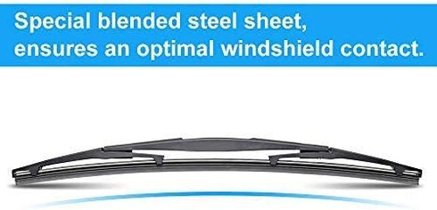 Rear Wiper Blade,ASLAM 14B Rear Windshield Wiper Blades Type-E for Original Equipment Replacement,Exact Fit(Pack of 2)...