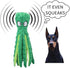 Dog Squeaky Toys Octopus - No Stuffing Crinkle Plush Dog Toys for Puppy Teething, Durable Interactive Chew Toys for Small, Medium and Large Dogs, ...