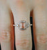 18k Rose Gold Plated Ring Set with Micro-Set Engagement Ring Women (7)...
