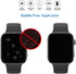 Screen Protector Compatible for FITVII HM57 Fitness Tracker, HD Full Coverage TPU Protective Film for HM57 1.85'' Fitness Tracker (6PCS)...