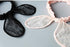 2-Pack Easter Bunny Headbands Rabbit Ears Lace Elastic Bow - Cute Stretch Hairbands for Baby Girls , Newborn,Toddler and Children (2 Colors)...