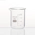 ULAB Scientific Glass Beakers, Vol. 200ml, 3.3 Borosilicate Griffin Low Form with Printed Graduation, Pack of 4, UBG1032...