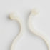 uxcell U Shape Save Place Twist Lock Cable Wire Ties 24mm Dia 100 Pcs Beige (Pack of 100)...
