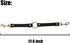 Dog Kennel Fan Hanging Utility Straps for Ryobi P3320 Fan Holder, Waterproof Dog Crate Fan Strap with Swivel Spring Clips Suitable for any Kennel,...