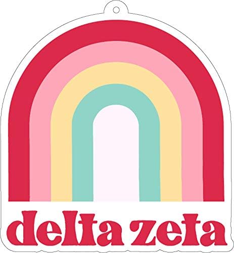 Delta Zeta - Rainbow Air Freshener - 2/Pack - Flowers & Sunshine Scent...