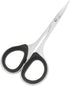 NC 2 Pieces Sewing and Embroidery Scissors Curved, Sharp, Stainless-Steel Design | Precision Tips, Ergonomic Rubber Handle Grip Small, Compact DIY...