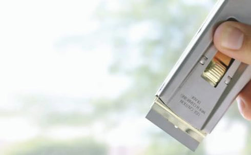 Single Edge Razor Blades - Two 10 Packs - 20 Blades - Heavy Duty SK5 Steel Utility Razor Blade Replacement in Convenient Storage Box...