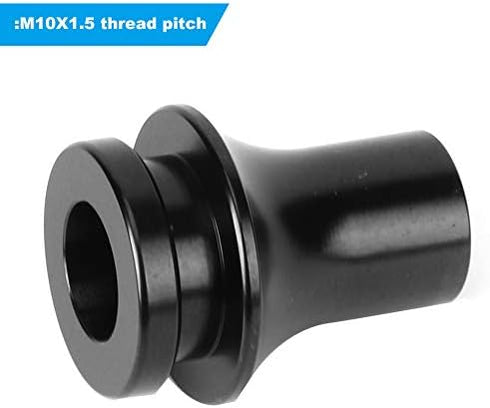 KIMISS Aluminum Shift Knob Boot Retainer, Car Gear Shift Knob Boot Retainer Nut Adapter M10x1.5 Thread Fit for Honda // Shift Boot knob Adapter...