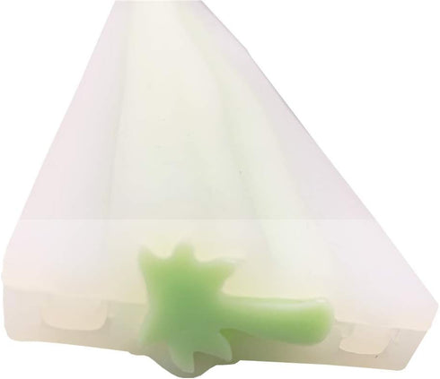 EchoDone Coconut Tree Tube Column Silicone Soap Candle Mold Embed Soap Making Supplies Silicone Mold for Soap...