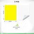 Dry Erase Whiteboard Stickers, Reusable Thicken White Board Sheet for Fridge & Wall (All Smooth Surface) 12''×8'' Small White Board for Kitchen/Of...