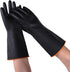 18" XL Size Latex Chemical Resistant Gloves, Reusable Heavy Duty Long Rubber Gloves Dishwashing Gloves, Industrial Safety Gloves for Men, Forearm ...