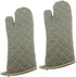 New Star Foodservice Oven Mitts with Extra Defense, up to 400F, Set of 2 (Olive (Flame Retardant), 17-Inch (Set of 2))...