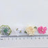 Chenkou Craft Mix Bulk 50pcs Ribbon Flowers Bows Craft Wedding Ornament Appliques A0241...