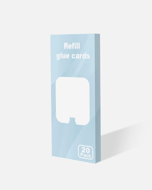 20 Pcs Refill Glue Cards for Dynatrap DT3005W 23005 Dot and Safer Home SH502 Indoor Fly Trap Plug-in Insect Trap Replacement Mosquito Sticky Glue ...