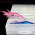 OriGlam Fishing Lure Box Tackle Storage Trays Fishing Tackle Storage, Double Side 14 Compartments, Waterproof Accessory Box Fishing Lure Bait Hook...