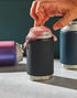 Maars Standard Can Cooler for Beer & Soda | Stainless Steel 12oz Beverage Sleeve, Double Wall Vacuum Insulated Drink Holder - Gloss White...