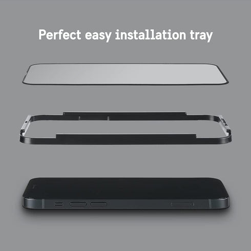 Pelican Interceptor Series - Ultra Rugged Screen Protector for iPhone 13 and 13 Pro - Slim - 6.1 Inch - Ultra Glass......