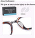 Eyeglass Nose Pads, Adhesive Anti-Slip Nose Pads, Soft Silicone Nose Pad Cushion for Glasses, Eyeglasses, Sunglasses, 12 Pairs(Clear)...
