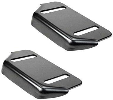 (2 Pack) 784-5580 Snow Blower Skid Plate Shoes Black Height Adjust Skid Shoe Replacement MTD Snowthrower 784-5580-0637...