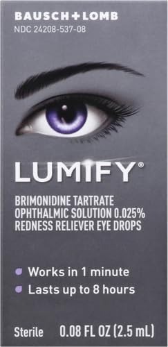 LUMIFY Redness Reliever Eye Drops 0.08 Ounce (2.5mL)...