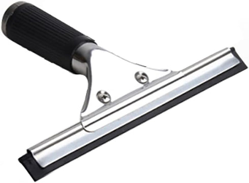 Black 15cm 6in Window Squeegee All Purpose Squeegee for Glass Shower Doors, Car Window, Home Mirrors, Bathroom Cleaner Wiper Accessory(6in/15cm, B...