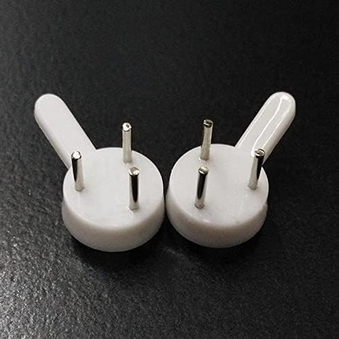 10Pcs White Non-Marking Hooks Painting Photo Plastic Hanging Hooks Wall Hooks Photo Frame Seamless Hooks Home Decor, Hooks, Industrial Hardware...