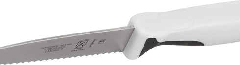 Mercer Culinary M19901P Millennia Black Handle, 3-Inch Slim Serrated, Paring Knife...