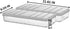 Nora 2 Piece 1,2 liter Small Size Nora Storage Container (Light Grey)...