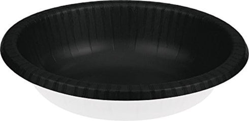 Creative Converting 20 OZ Paper Bowls, Black Velvet...