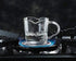 150ml Glass Measuring Cup Double Spouts Espresso Cup Shot Glass Heat-Resistant Handle Transparent Scale Ounce Measure Jugs Mixing Mug for Bar Part...
