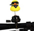 Bobbleheads Yellow Duck Bike Bell Spring Loaded Yellow Duck Bicycle Bell Bike Bells for Kids Bike Accessories a bicycle bell with 3 little yellow ...