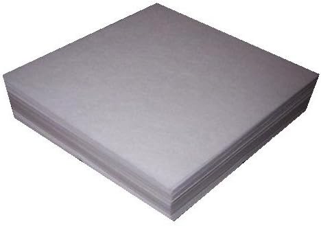 Tear Away - Machine Embroidery Stabilizer Backing 100 Precut Sheets- Medium Weight 1.8oz. - 6"x6"...