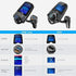 Nulaxy Wireless In-Car Bluetooth FM Transmitter Radio Adapter Car Kit W 1.8 Inch Display Supports TF/SD Card and USB Car Charger for All Smartphon...