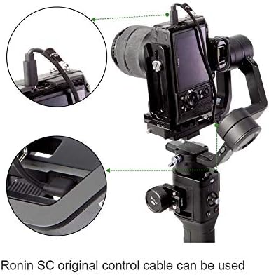 Lanparte Ronin SC L Bracket Mount Vertical Shooting Plate for DSLR Camera DJI Gimbal...