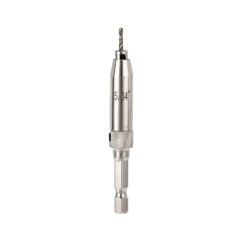 uxcell Self Centering Hinge Tapper Core Drill Bit, Hole Puncher, 5/64 Diameter, for Woodworking, Silver...