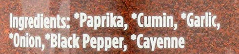 Spicely Organics Chili Powder 1.70 Ounce Jar Certified Gluten Free...