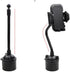 Universal Car Phone Mount, Gooseneck Car Cup Holder, Adjustable to Fit Most Cup Holders, 360 Swings, Fit Most Phones, iPhones, Samsung, LG, Google...