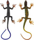NUOBESTY Realistic Fake Lizards Artificial Model Reptile Lizard Plastic Lizards Action Figures Trick Playthings, 2Pcs...